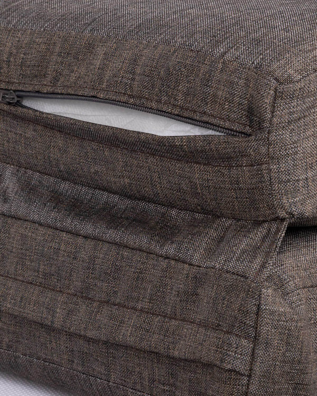 Tumbona Reclinable de Aluminio con Cojín de Tela New Kreta, imagen de galería 4