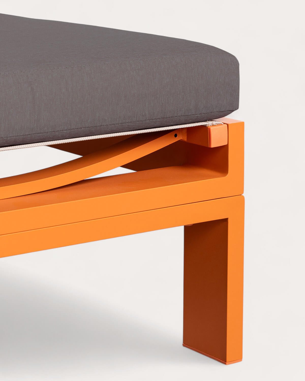 Tumbona Reclinable de Aluminio con Cojín de Tela New Kreta, imagen de galer&iacute;a 5