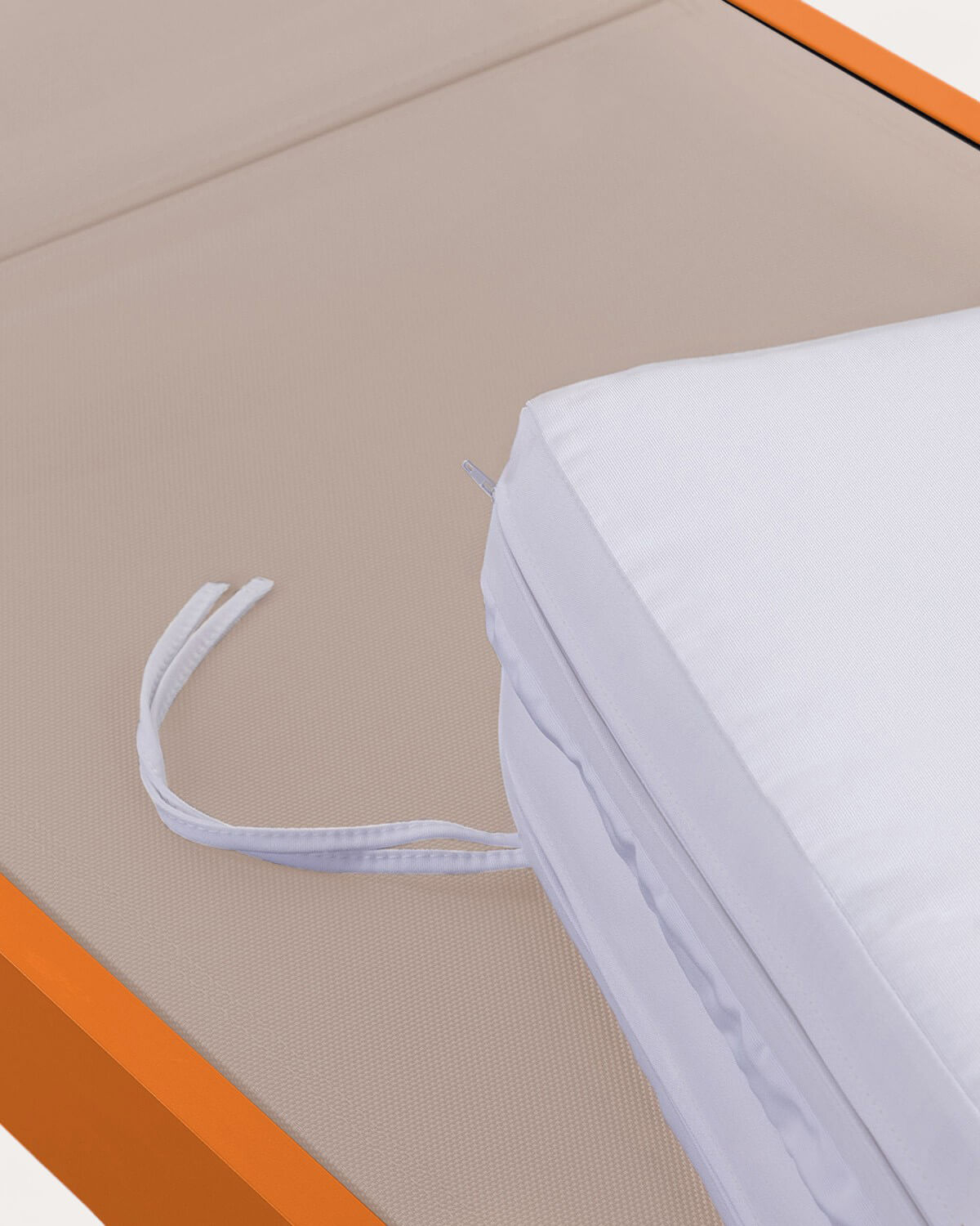 Tumbona Reclinable de Aluminio con Cojín de Tela New Kreta, imagen de galer&iacute;a 8