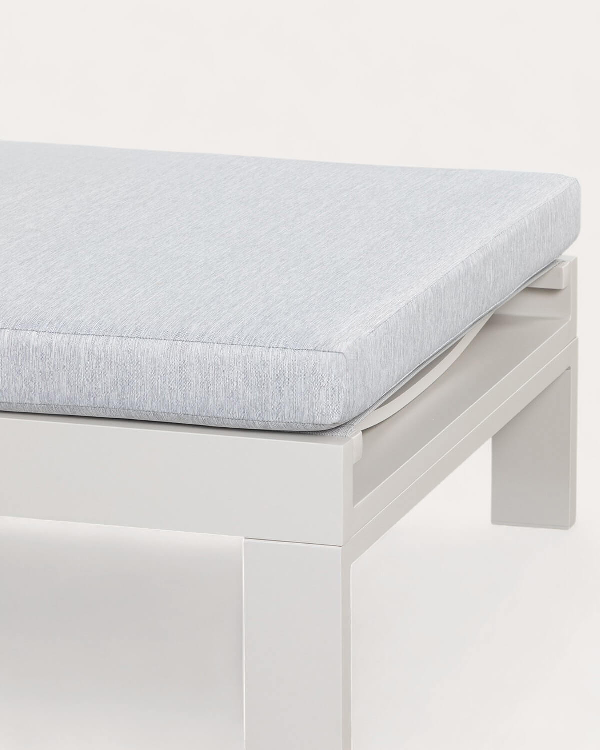 Tumbona Reclinable de Aluminio con Cojín de Tela New Kreta, imagen de galer&iacute;a 3