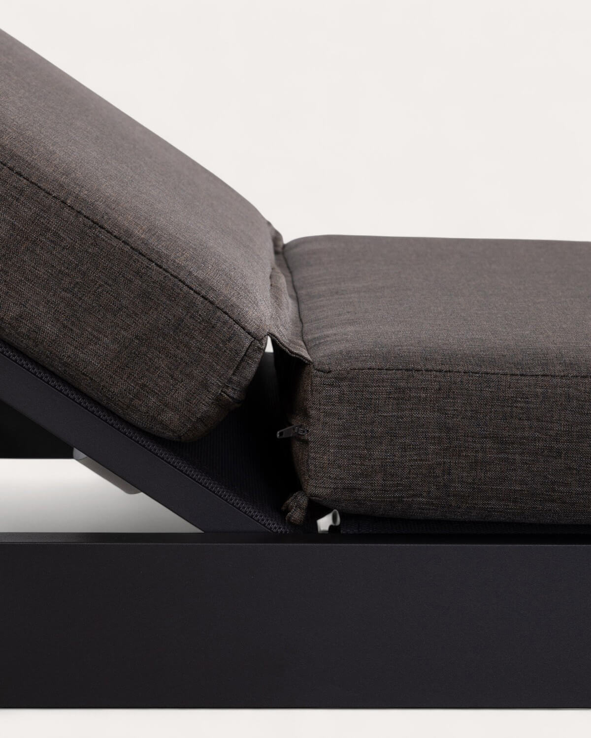 Tumbona Reclinable de Aluminio con Cojín de Tela New Kreta, imagen de galer&iacute;a 4