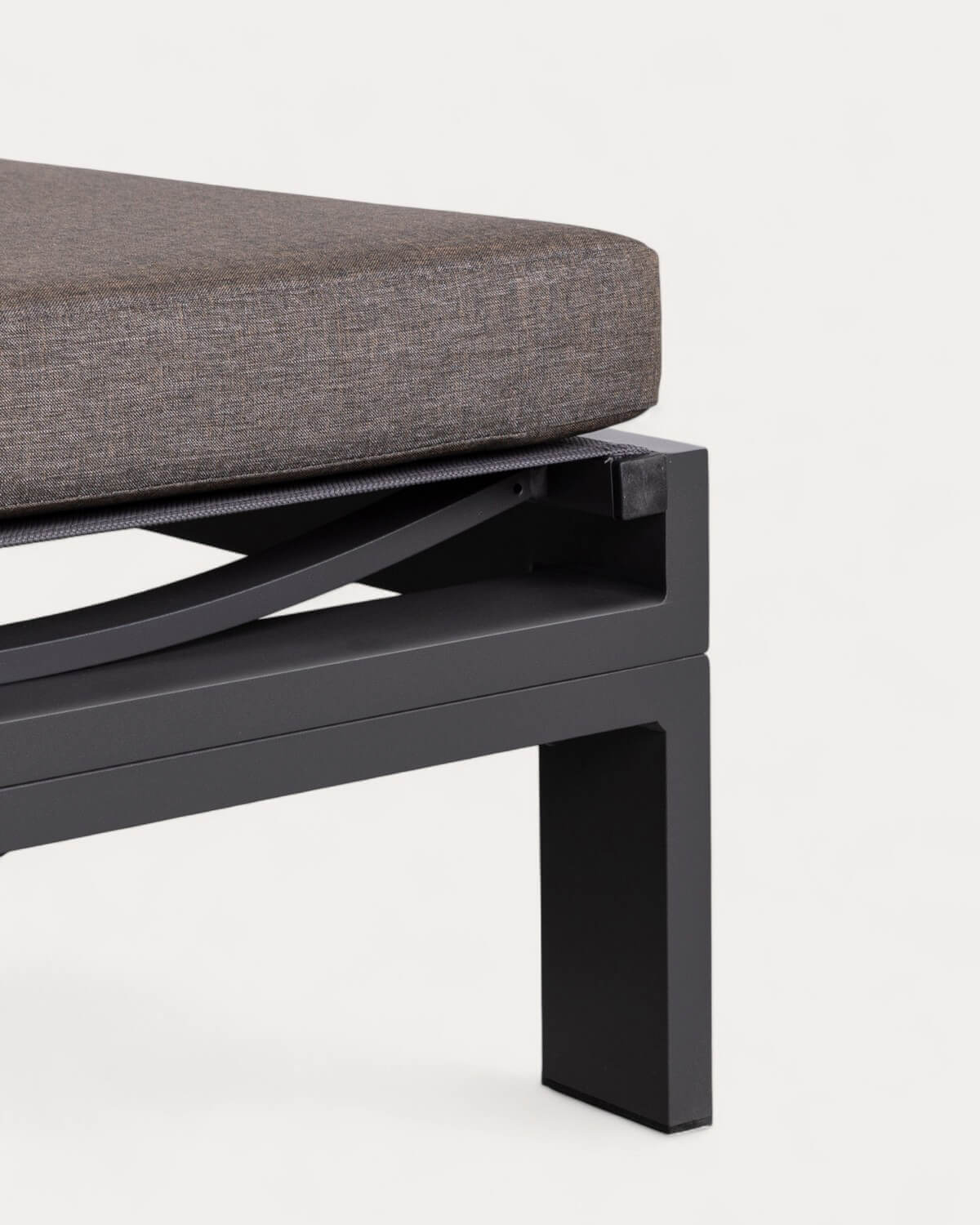 Tumbona Reclinable de Aluminio con Cojín de Tela New Kreta, imagen de galer&iacute;a 7