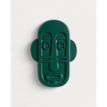 Figura Decorativa Grande de Dolomita XL Yunli Verde Flora - The Masie