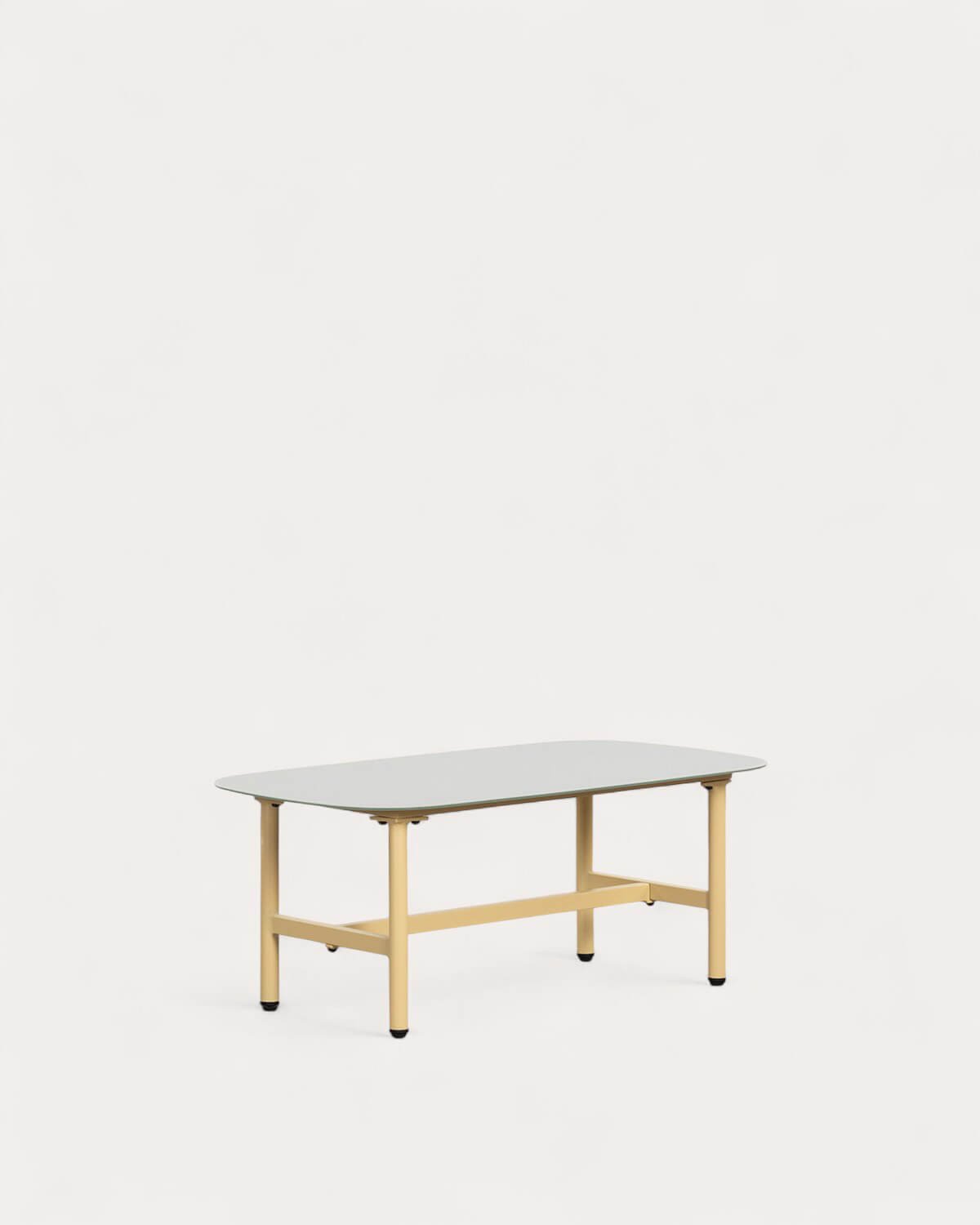 Set de Jardín con Sofá 2 Plazas, 2 Sillones y Mesa de Centro de Metal y Tela Aleina, imagen de galer&iacute;a 6