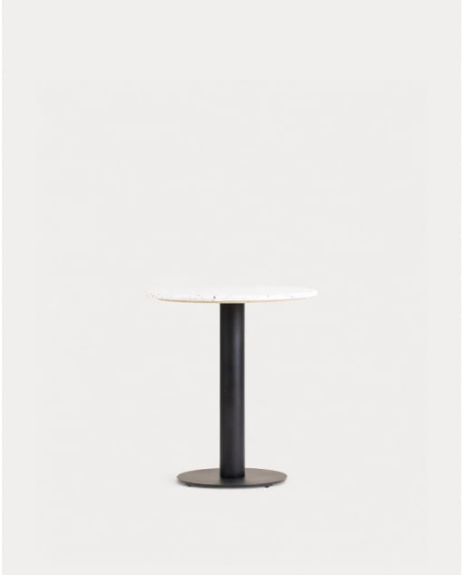 Mesa de Comedor Redonda de Terrazo (Ø70 cm) Habana