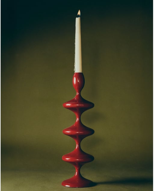 Candelabro de Metal (37 cm) Fulgui