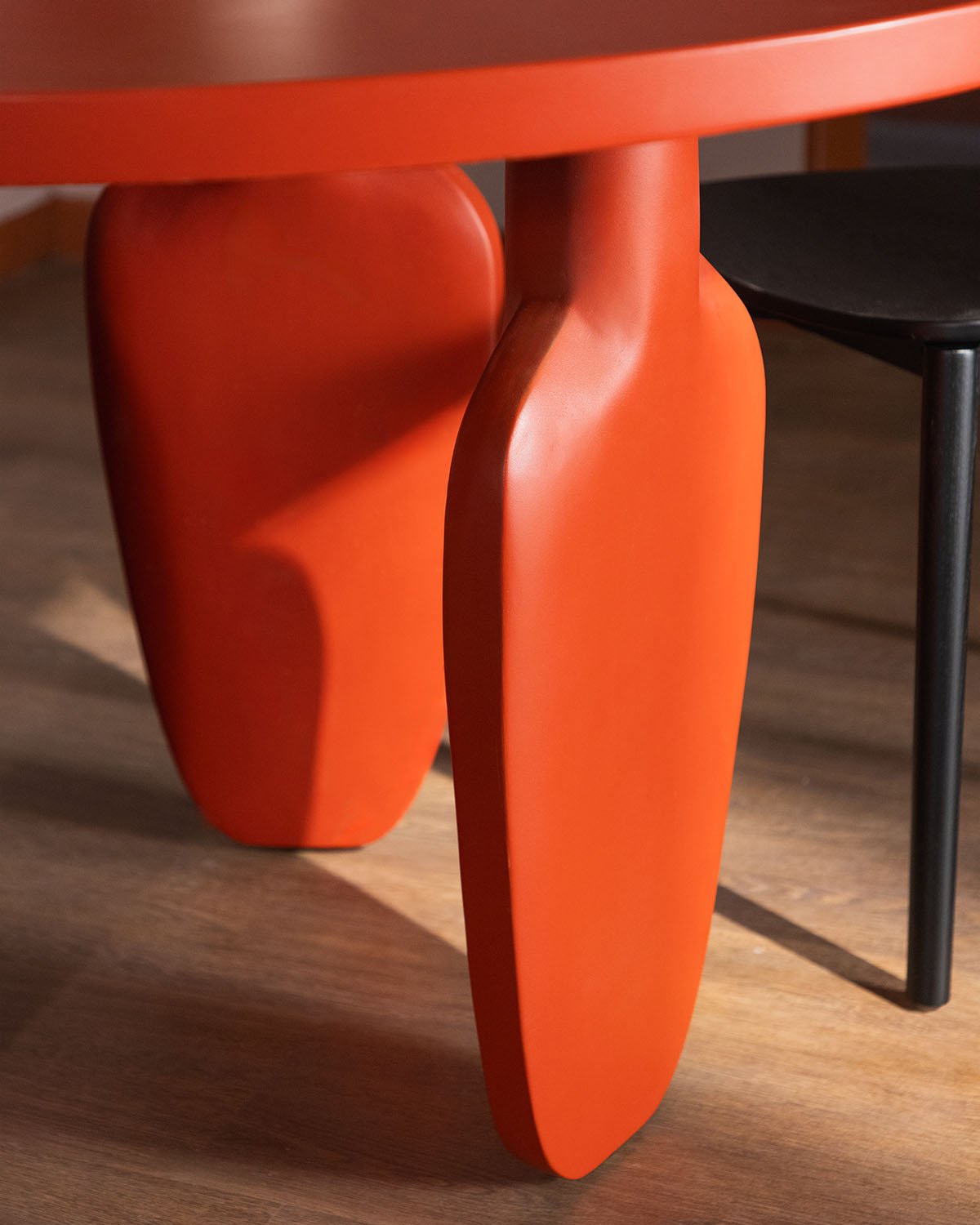 Mesa de Comedor Redonda de Cemento (Ø120 cm) Ylena, imagen de galería 3