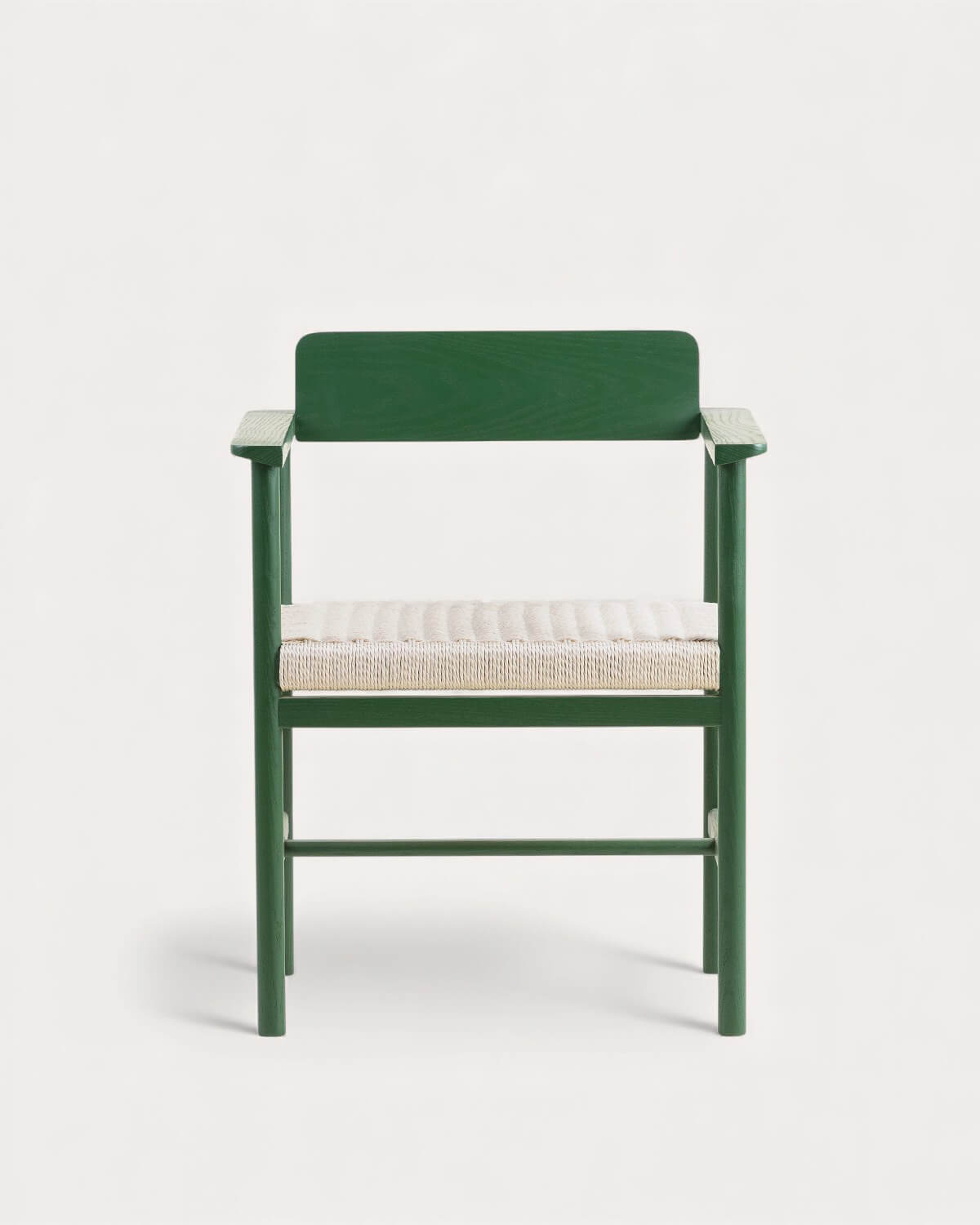 Silla de Comedor con Resposabrazos de Madera y Ratán Paula, imagen de galer&iacute;a 4777892