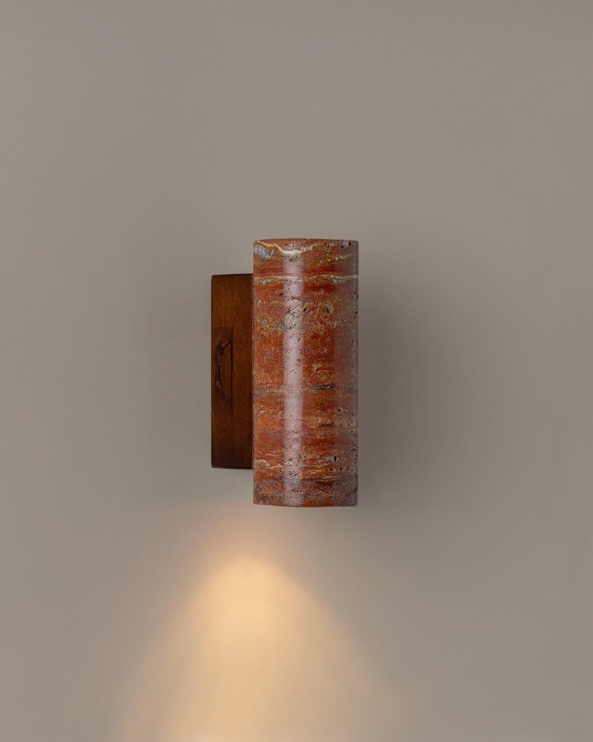 Aplique de Pared de Mármol Travertino Eriel, imagen de galería 2