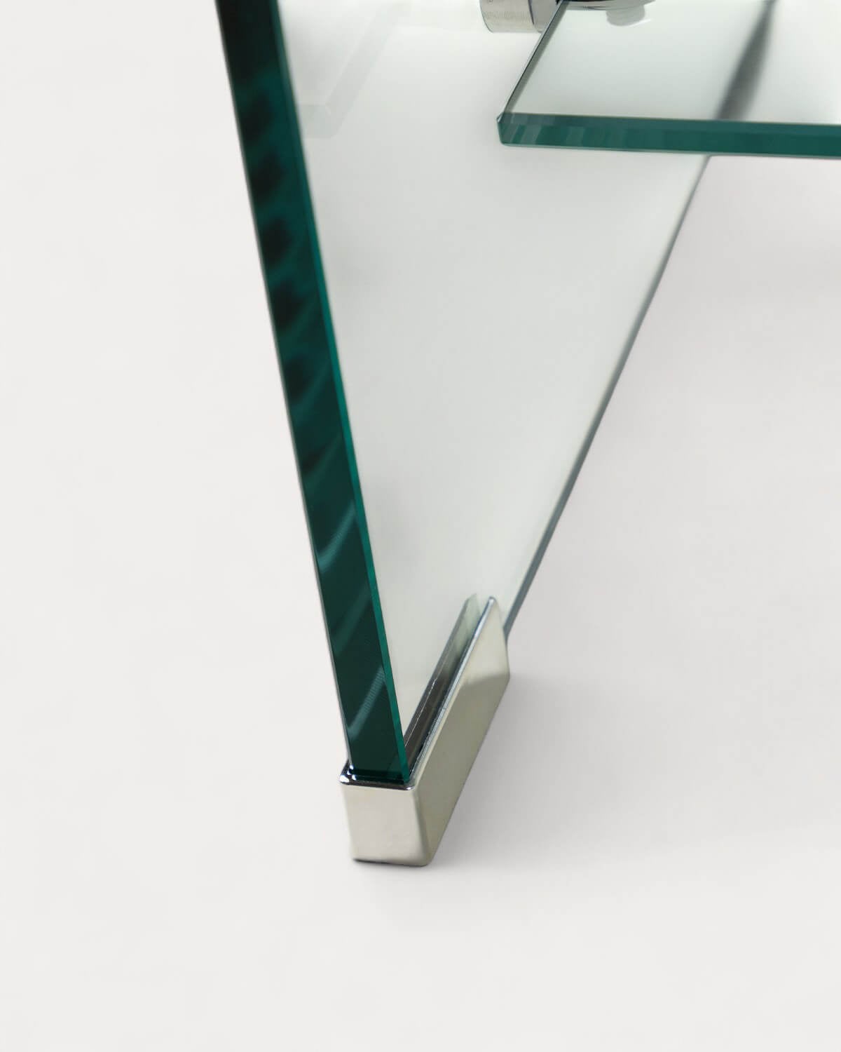 Mesa de centro rectangular 110x55 cm de cristal templado Endil, imagen de galer&iacute;a 5