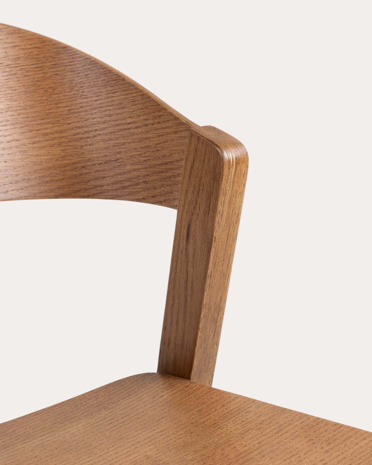 Set de Mesa de Comedor Ovalada (180x100 cm) Alhie y 4  Sillas de Comedor de Madera Laly, imagen de galería 5