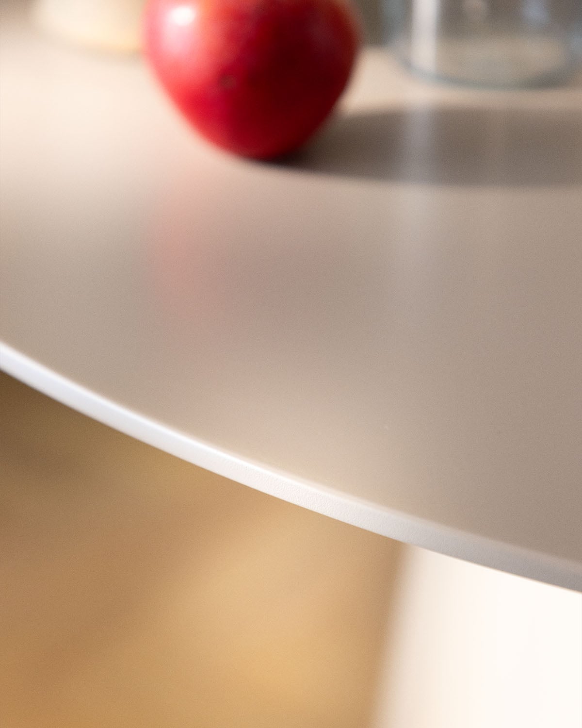 Mesa de Comedor Redonda de Madera y Metal (Ø100 / Ø120 cm) Irem, imagen de galer&iacute;a 3