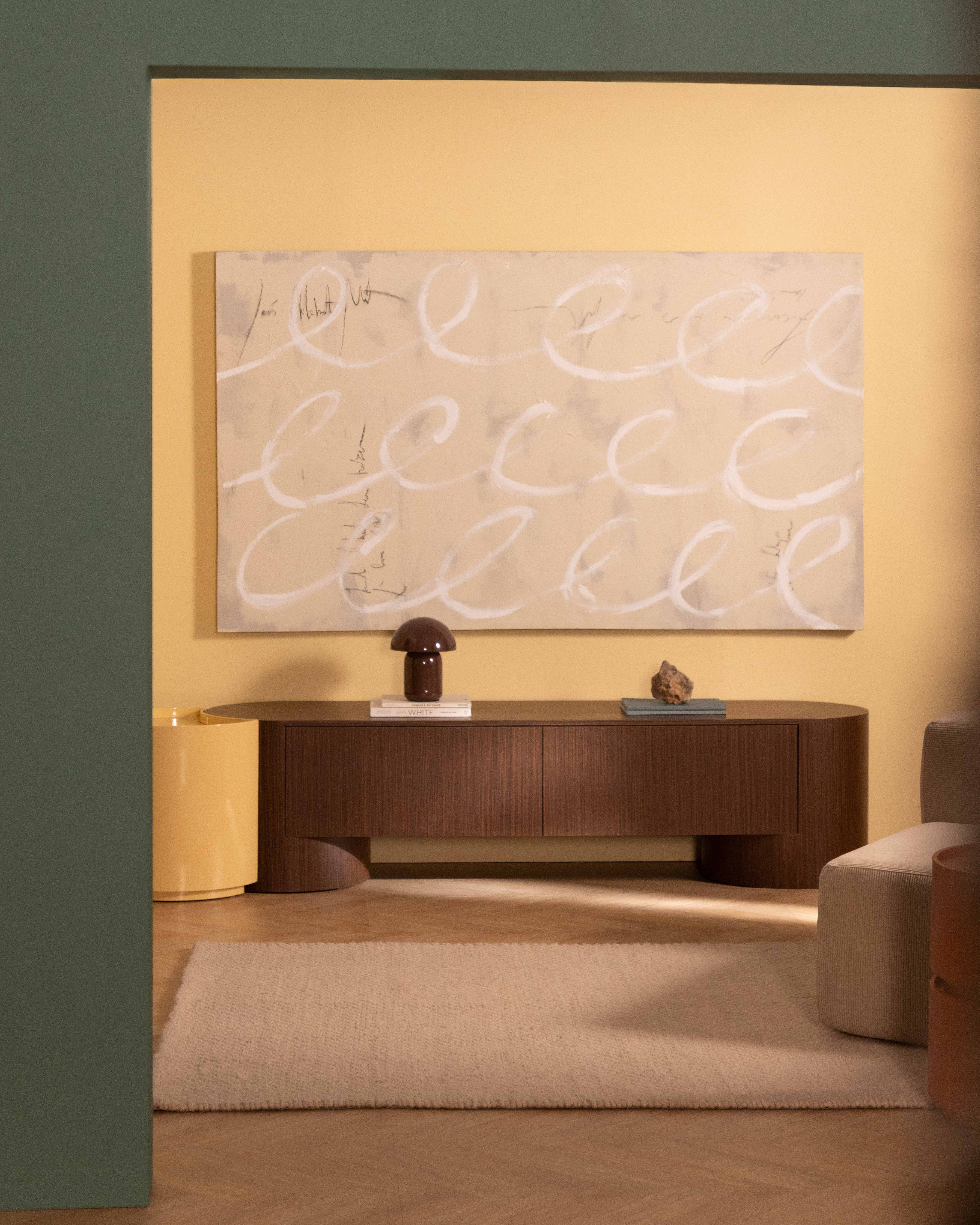 Mueble de TV con 2 Cajones de Madera Emmy, imagen de galer&iacute;a 2