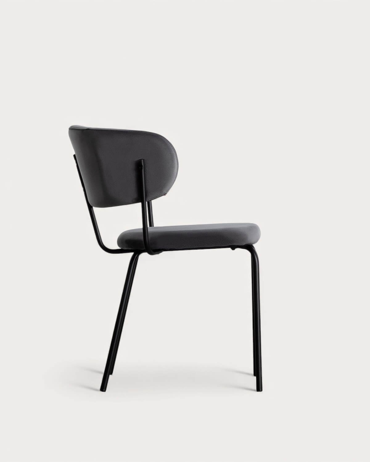 Silla de Comedor de Terciopelo y Metal Bonse, imagen de galer&iacute;a 4