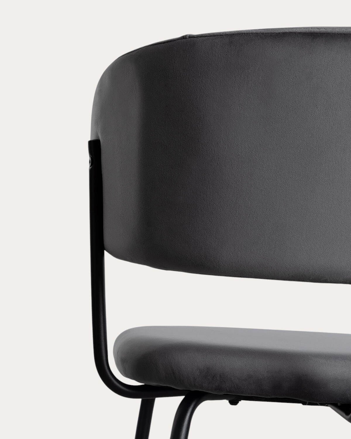 Silla de Comedor de Terciopelo y Metal Bonse, imagen de galer&iacute;a 6