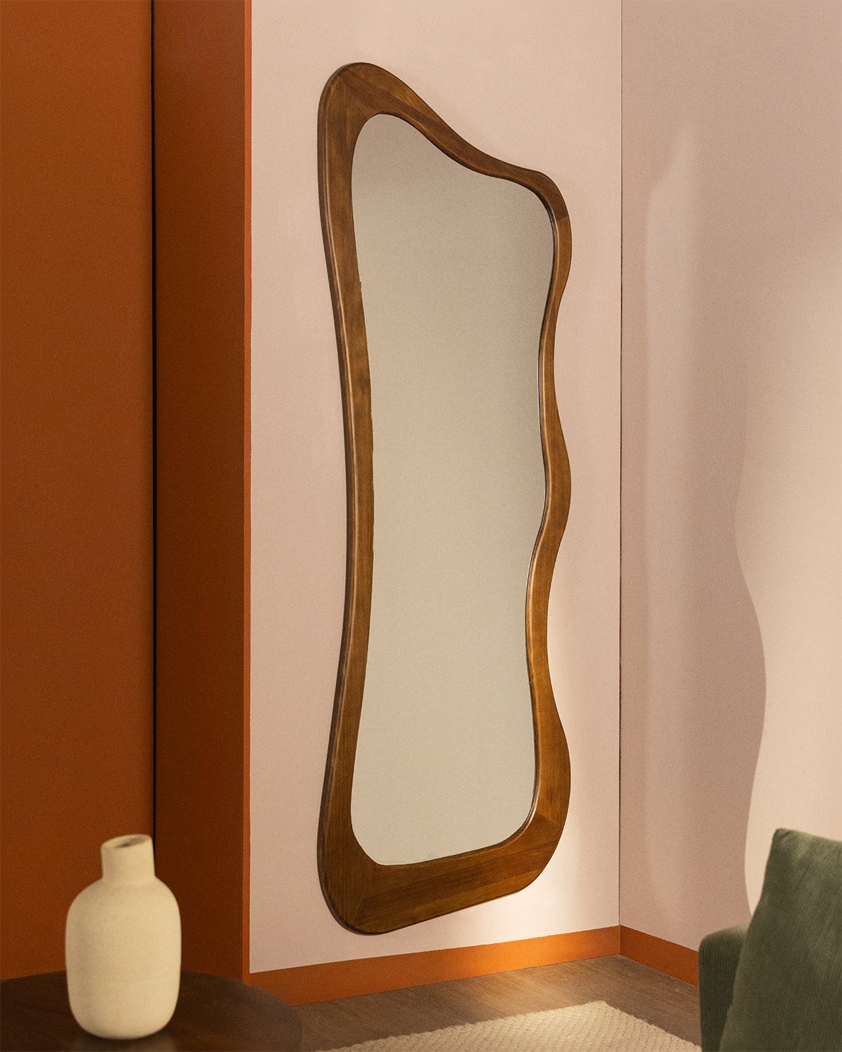 Espejo de Pared de Madera de Pino (220x80 cm) Vahid, imagen de galer&iacute;a 2