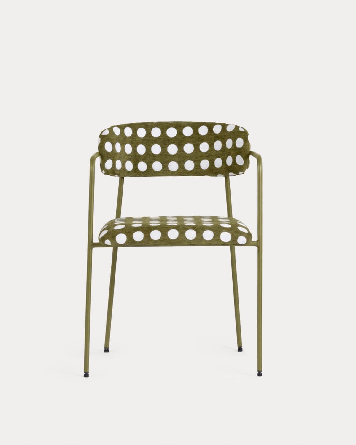 Pack 2 Sillas de Comedor con Reposabrazos de Metal y Tela Myretia, imagen de galer&iacute;a 4