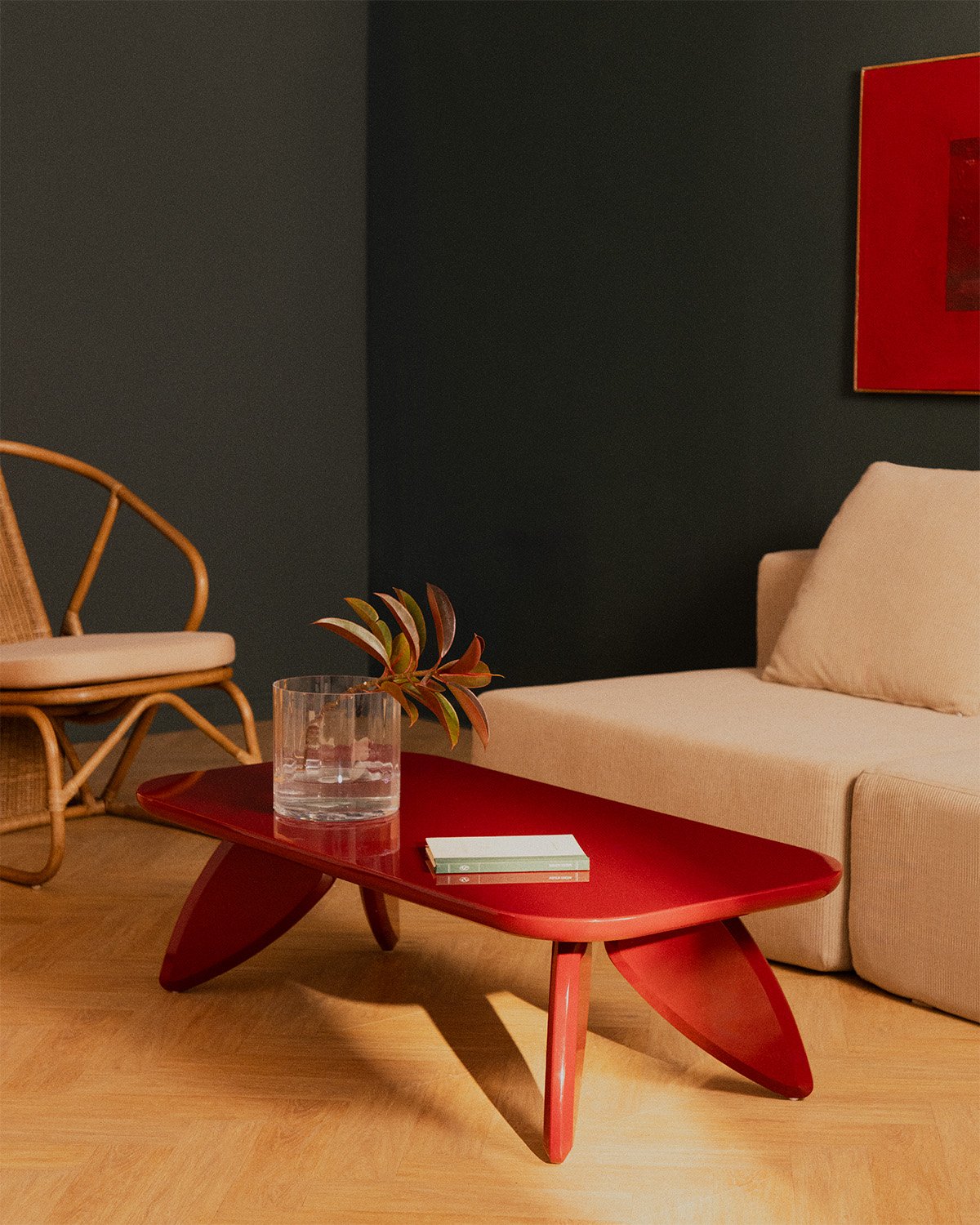 Mesa de Centro Rectangular de Madera (120x60 cm) Saideah, imagen de galer&iacute;a 2