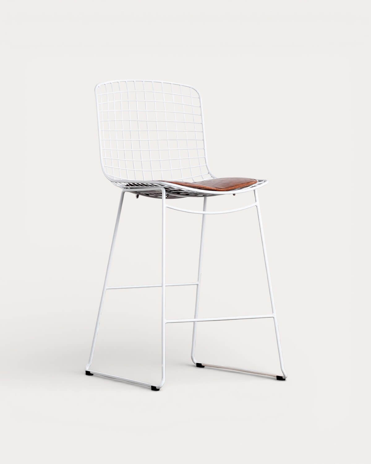 Taburete Alto de Metal (66 cm) Respaldo Alto Aras , imagen de galer&iacute;a 1