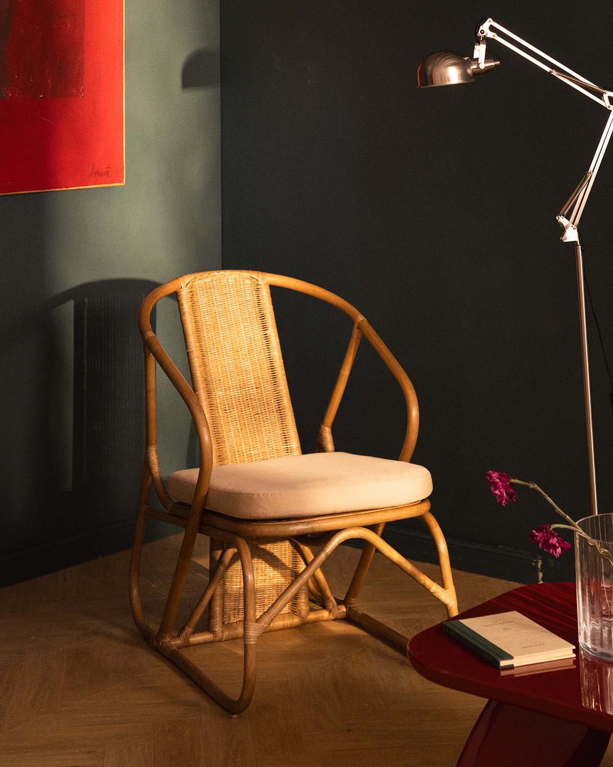 Sillón de Ratán Natural con Cojín Nhua, imagen de galer&iacute;a 2