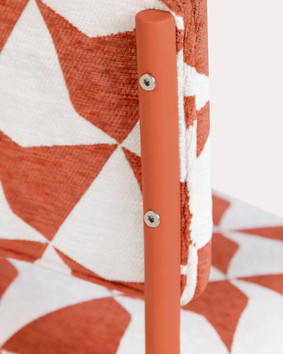 Pack 2 Sillas de Comedor de Metal y Tela Viola, imagen de galer&iacute;a 5