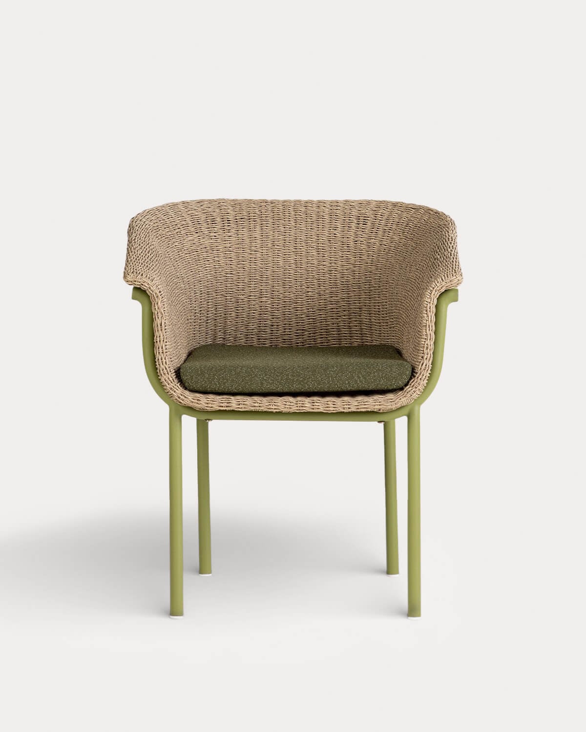 Silla de Exterior de Metal y Mimbre Caitlyn, imagen de galer&iacute;a 6