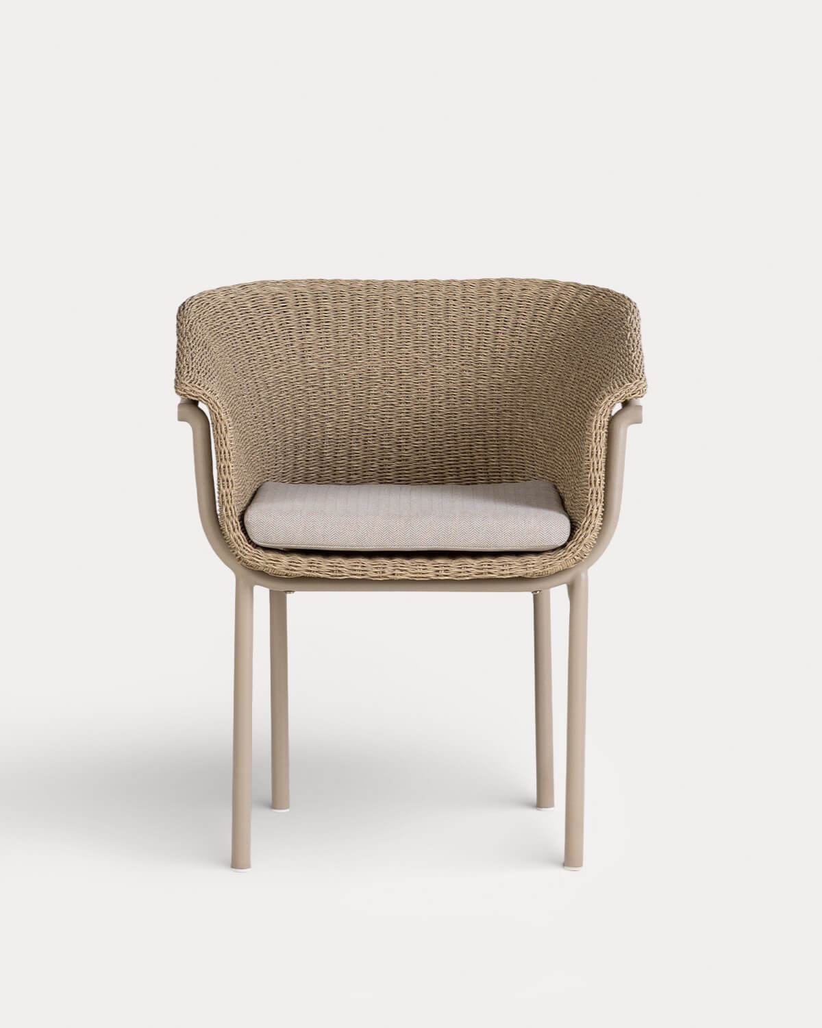 Silla de Exterior de Metal y Mimbre Caitlyn, imagen de galer&iacute;a 6