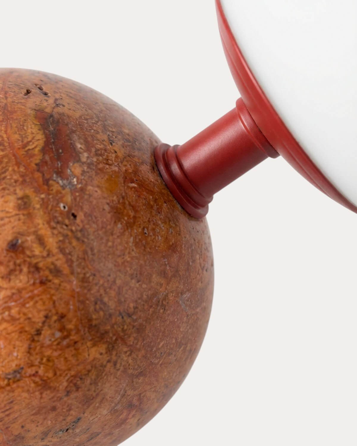 Lámpara de Mesa de Mármol Traventino (Ø40 cm) Fauzzi, imagen de galer&iacute;a 3