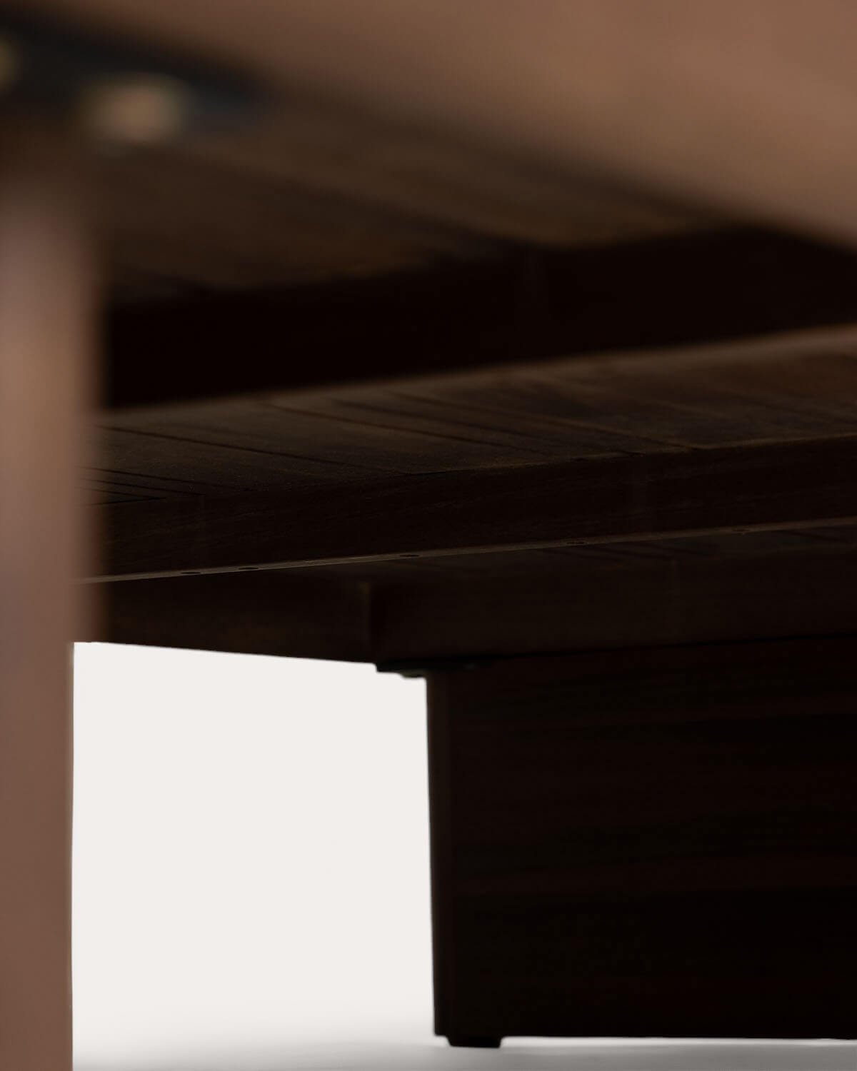 Mesa de Centro Rectangular de Madera de Acacia (135x82 cm) Ayanis, imagen de galer&iacute;a 4