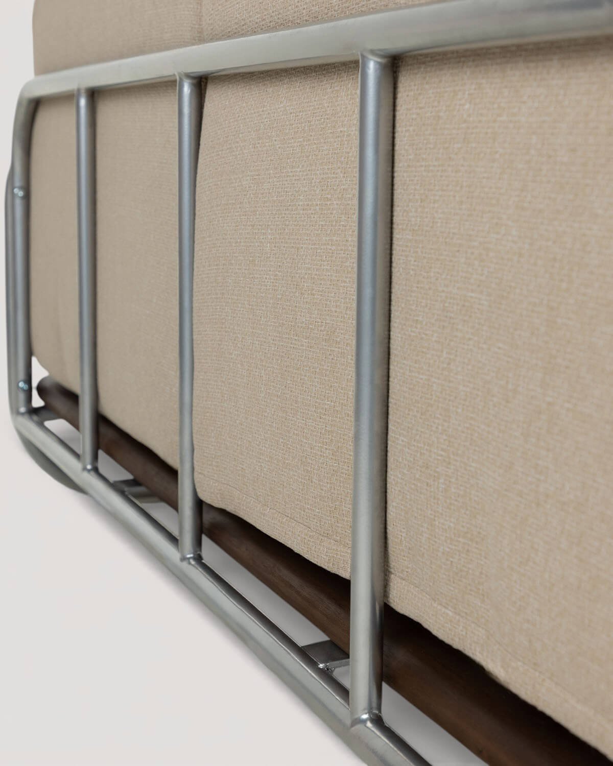 Sofá 2 Plazas de Jardín de Metal y Tela Ahrus, imagen de galer&iacute;a 7