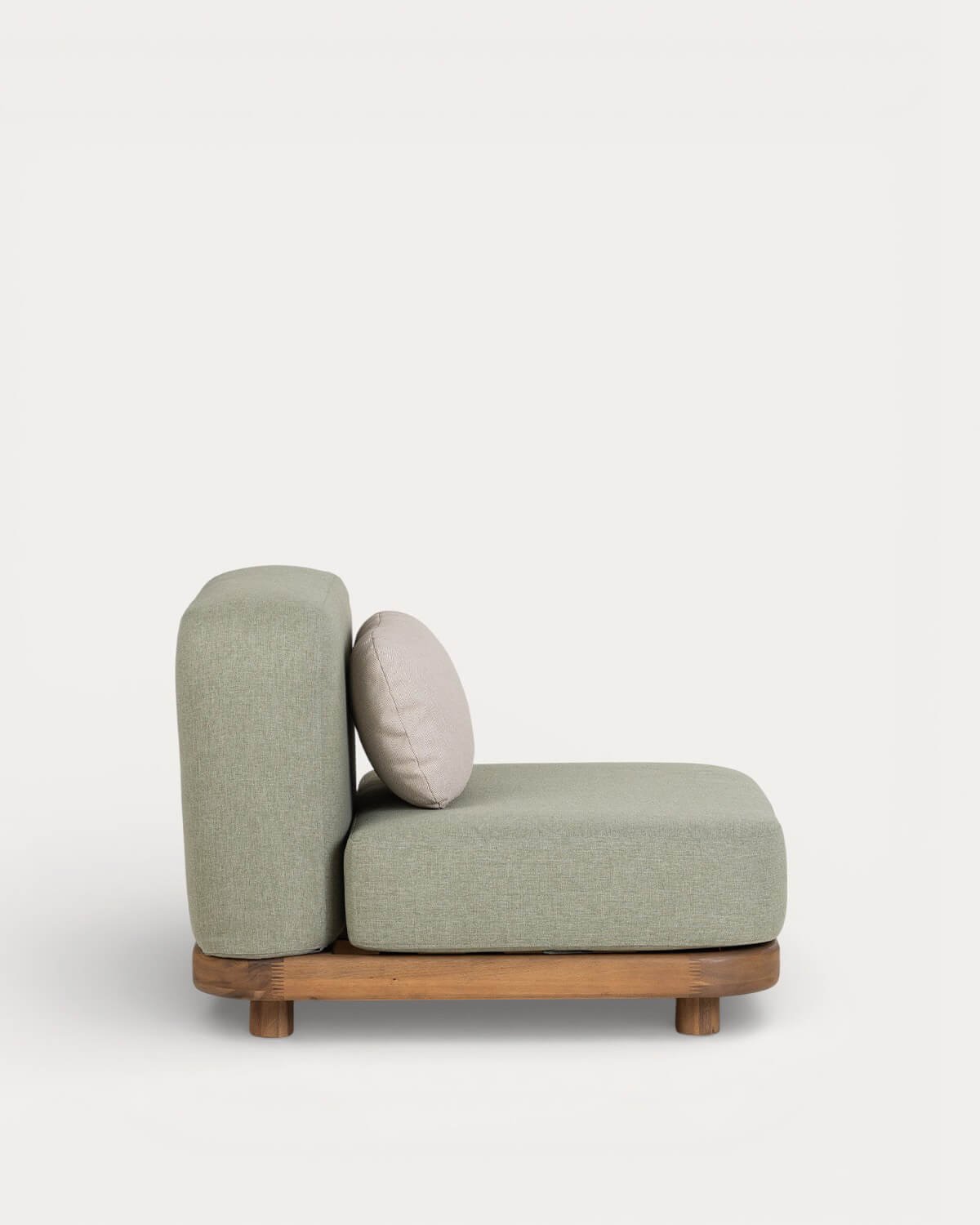 Módulo Central de Jardín de Madera de Acacia y Tela para Sofá Modular Redik, imagen de galer&iacute;a 2