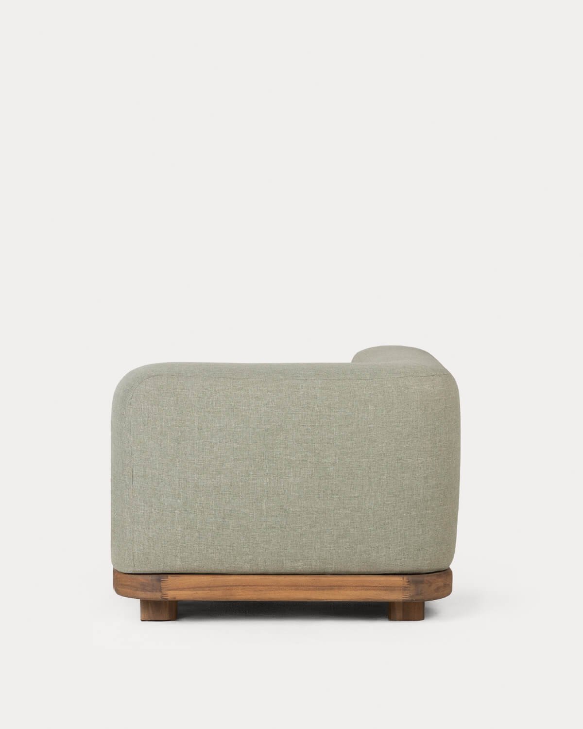 Módulo Esquinero de Jardín de Madera de Acacia y Tela para Sofá Modular Redik, imagen de galer&iacute;a 4