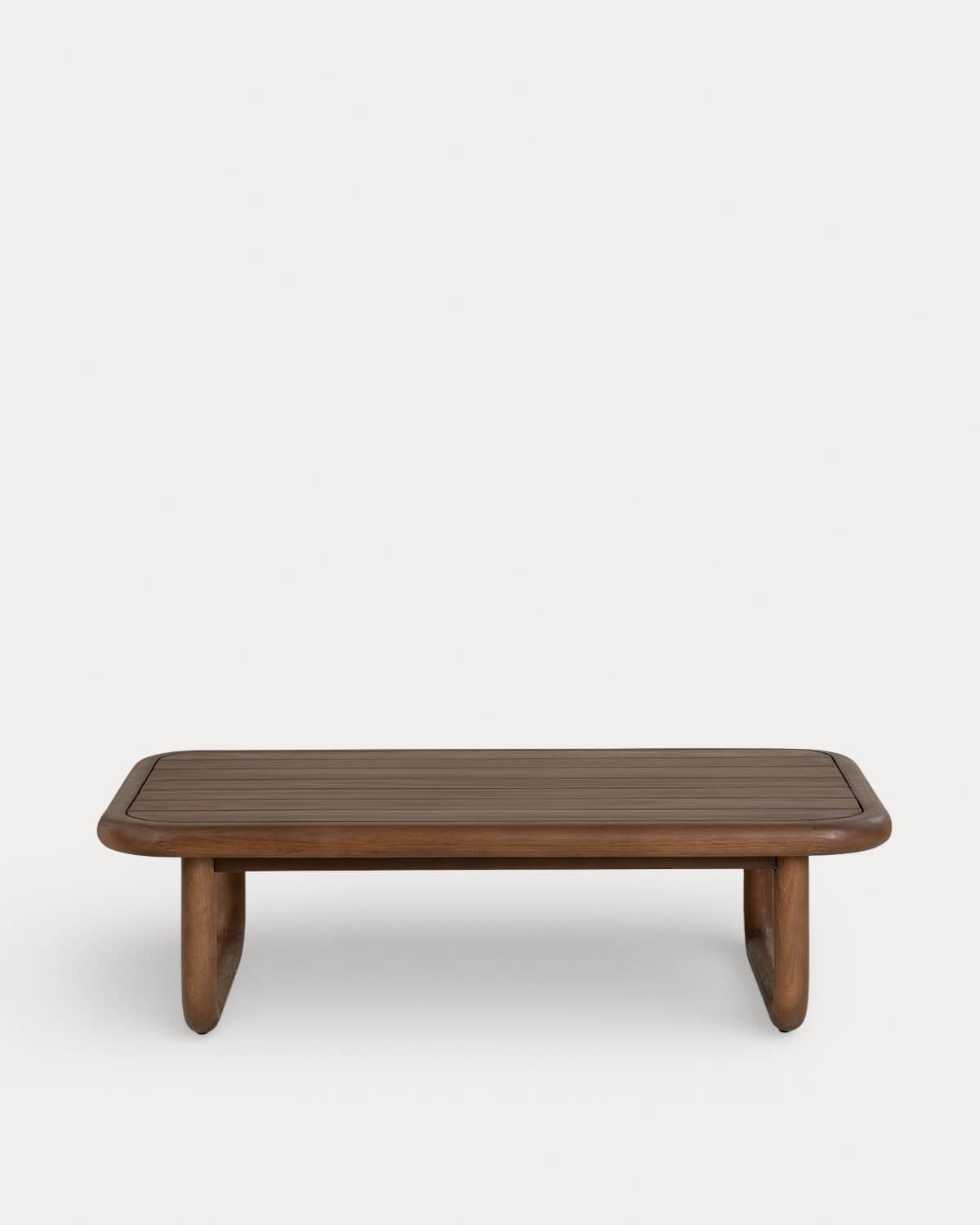 Mesa de Centro de Exterior Rectangular de Madera de Eucalipto (110x65 cm) Elnes, imagen de galer&iacute;a 5