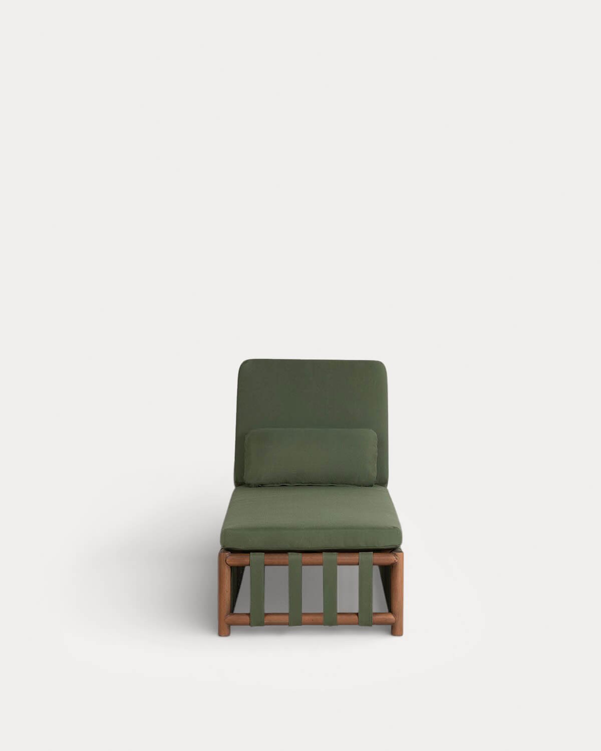 Tumbona Reclinable de Madera de Eucalipto y Tela Edvard, imagen de galer&iacute;a 5