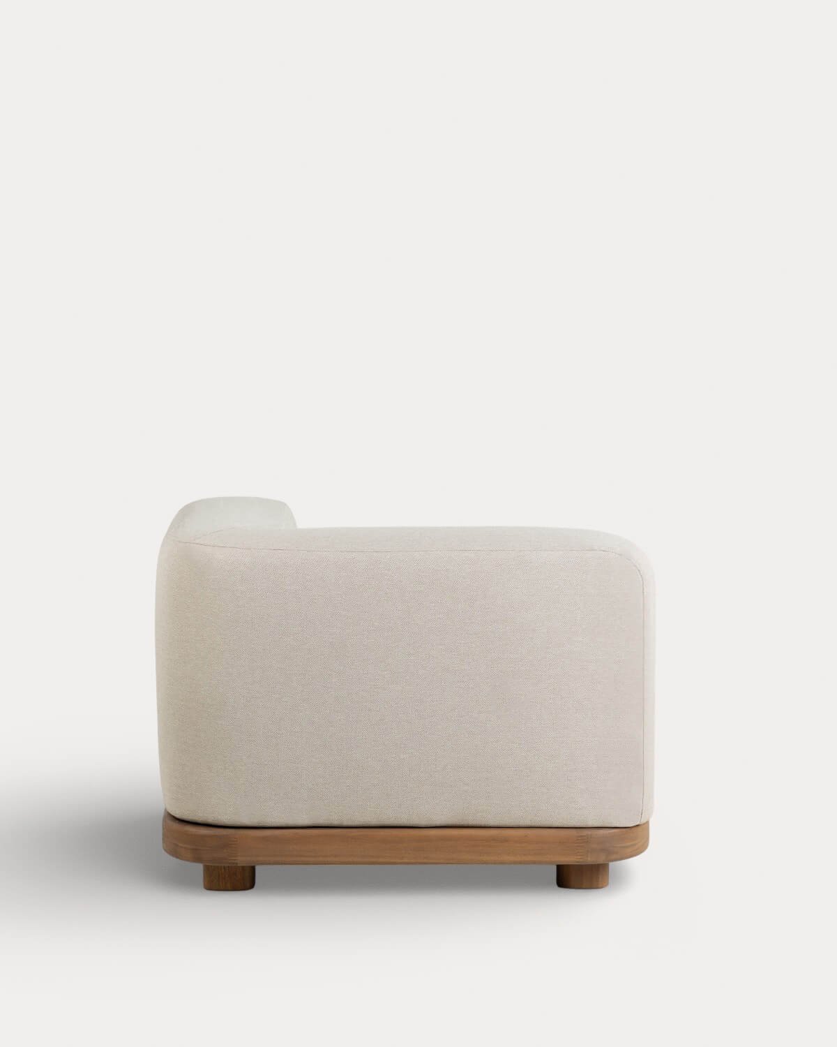 Módulo Esquinero de Jardín de Madera de Acacia y Tela para Sofá Modular Redik, imagen de galer&iacute;a 4