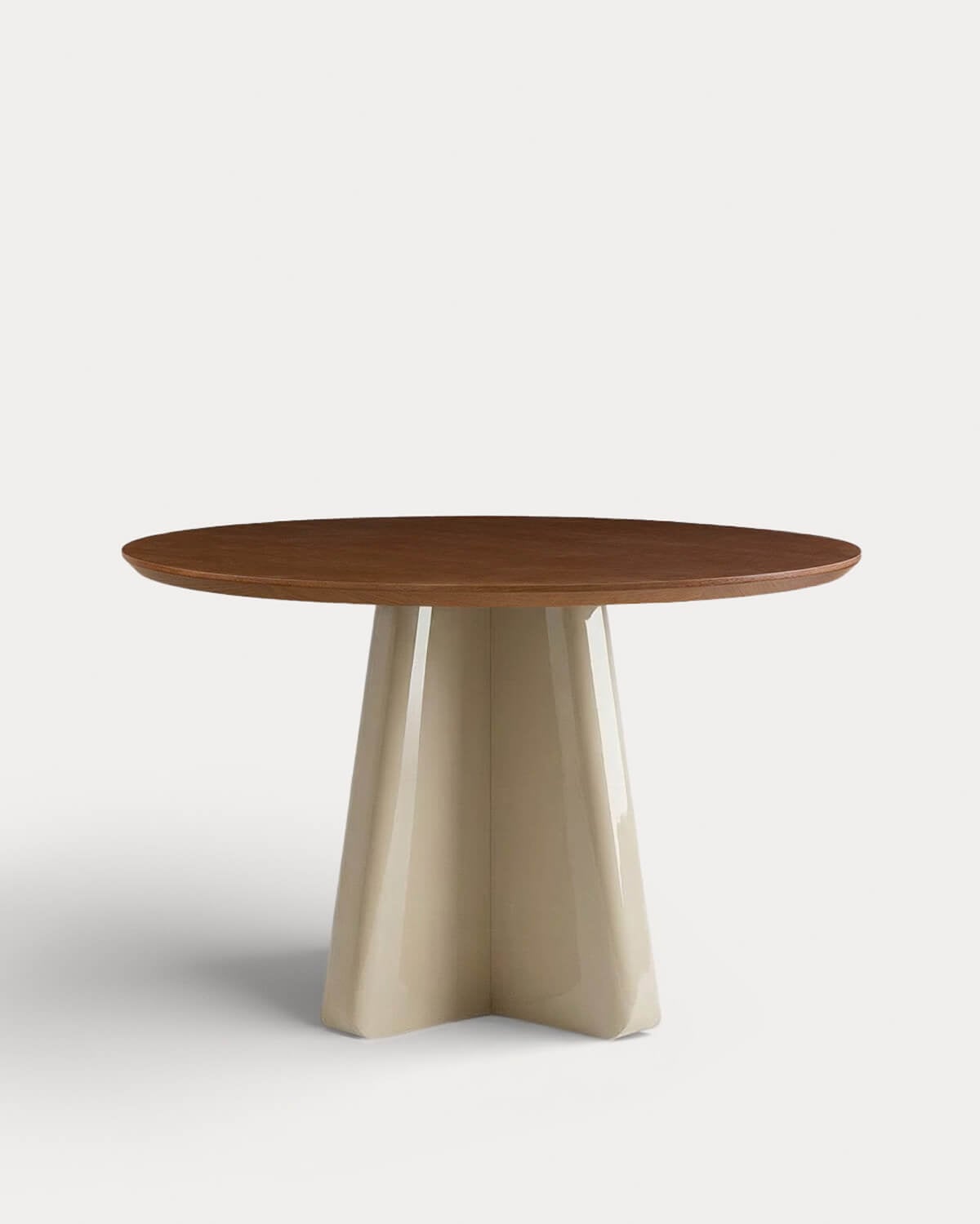 Mesa de Comedor Redonda de Madera (Ø120 cm) Roxenna, imagen de galer&iacute;a 1
