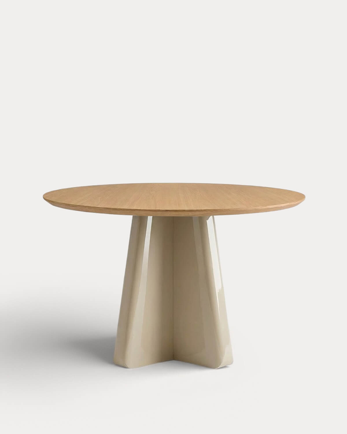 Mesa de Comedor Redonda de Madera (Ø120 cm) Roxenna, imagen de galer&iacute;a 1