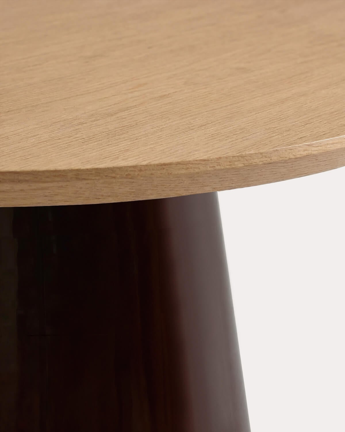 Mesa de Comedor Redonda de Madera (Ø120 cm) Roxenna, imagen de galer&iacute;a 4