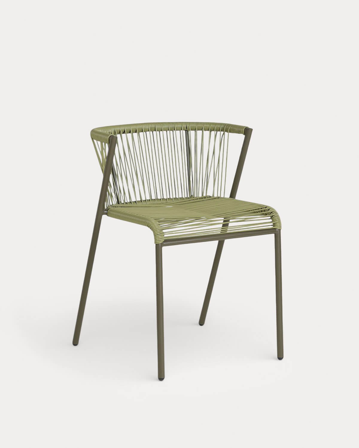 Set de Mesa Ovalada (105x55 cm) y 2 Sillas Nido de Metal y Ratán Sintético de Exterior Paolo, imagen de galer&iacute;a 4