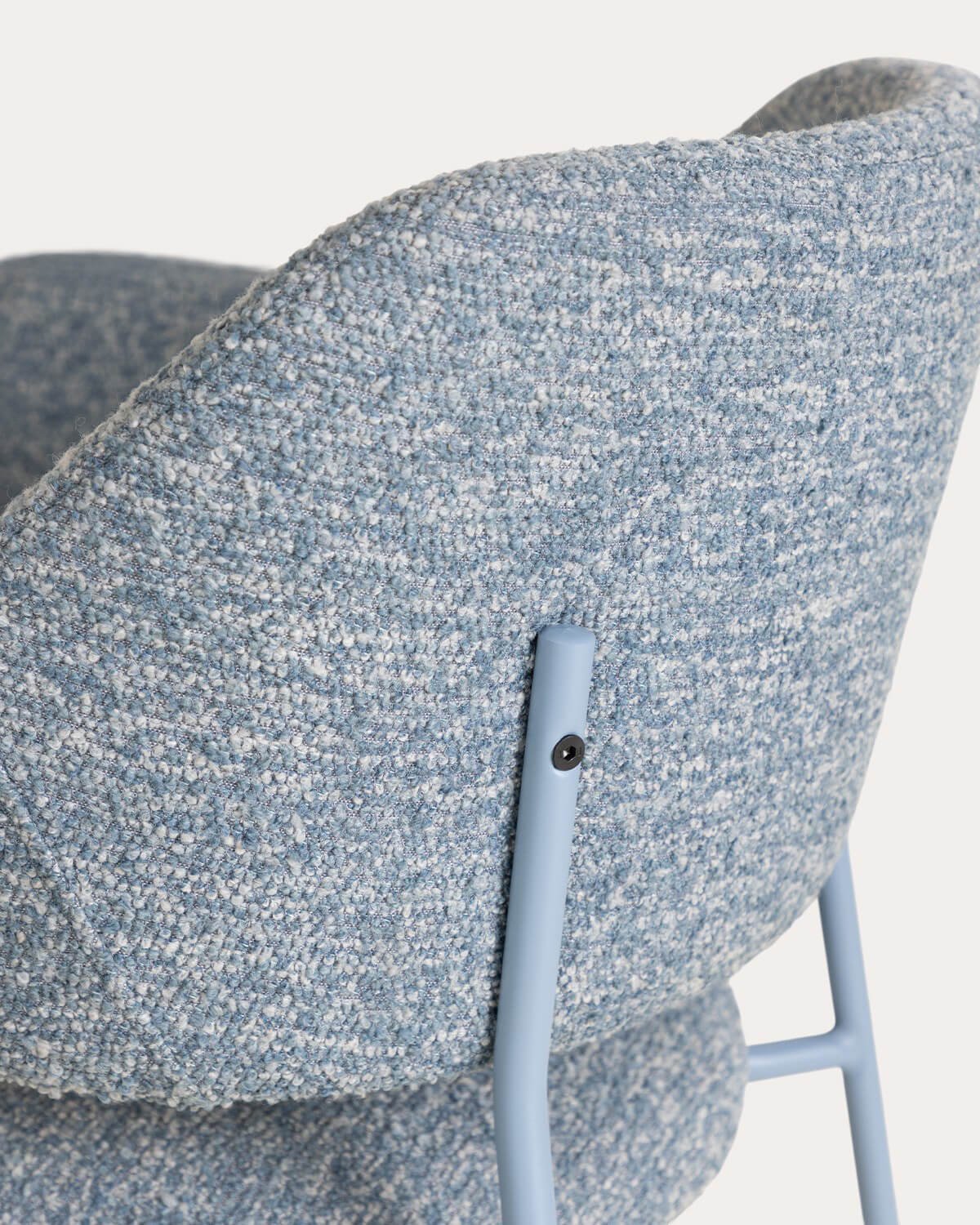 Silla de Comedor con Reposabrazos de Tela y Metal Stana, imagen de galer&iacute;a 7