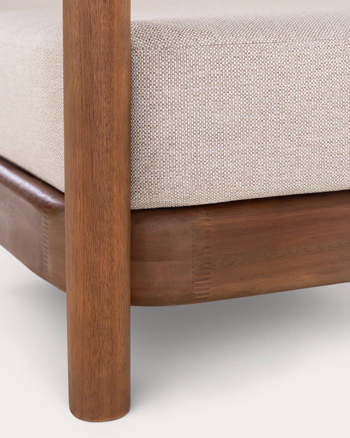 Cama Balinesa Reclinable de Madera de Eucalipto y Tela Zoier, imagen de galer&iacute;a 9