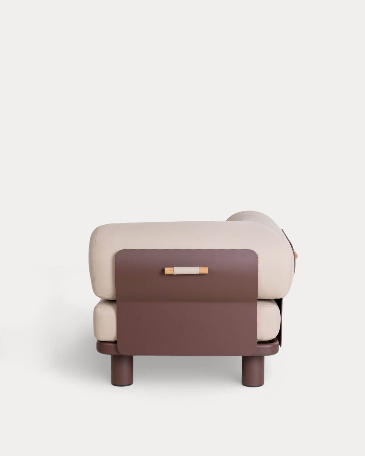 Módulo Esquinero de Jardín de Aluminio y Tela para Sofá Modular Lantana, imagen de galer&iacute;a 3