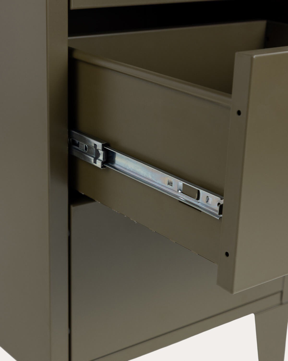 Vitrina 1 Puerta y  4 Cajones de Acero Laminado y Vidrio Andrius, imagen de galer&iacute;a 9