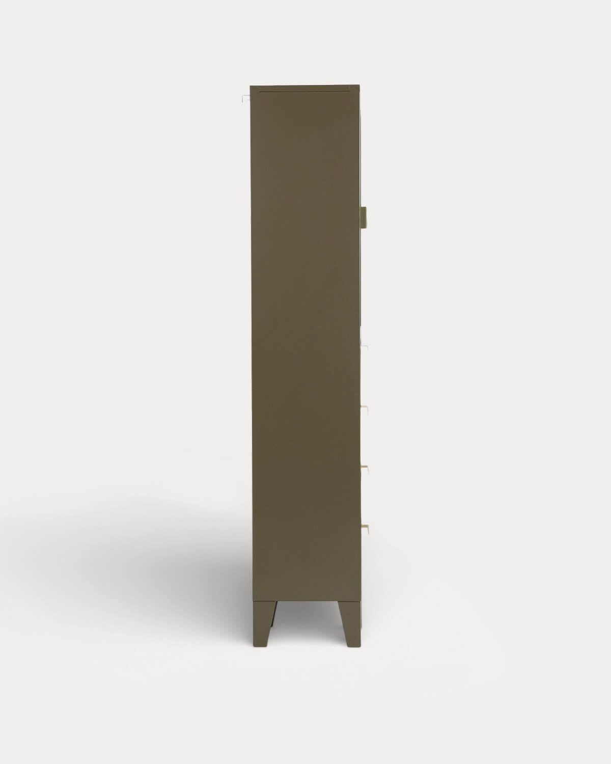 Vitrina 1 Puerta y  4 Cajones 180x40 cm de Acero Laminado y Vidrio Andrius, imagen de galer&iacute;a 7