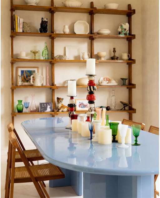 Mesa de Comedor Ovalada de Madera (200x100 cm) Marona