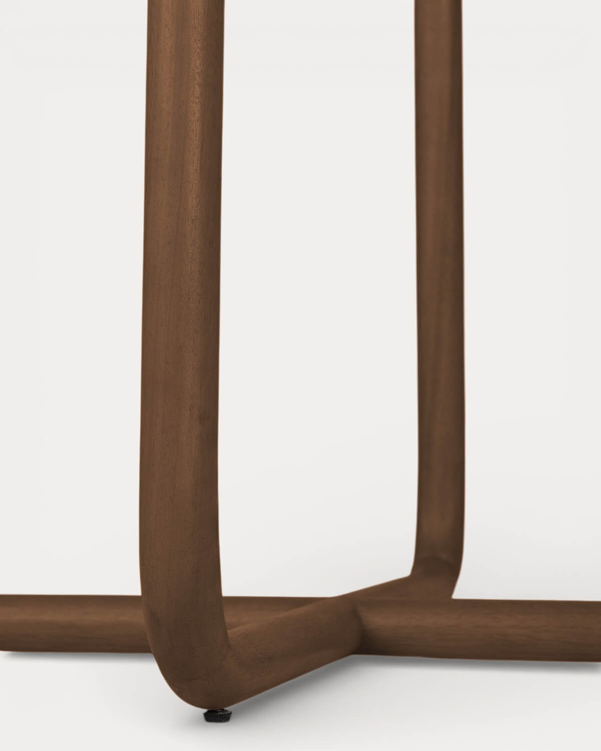 Mesa alta de exterior cuadrada 70x70 cm de madera de eucalipto Elnes, imagen de galer&iacute;a 8