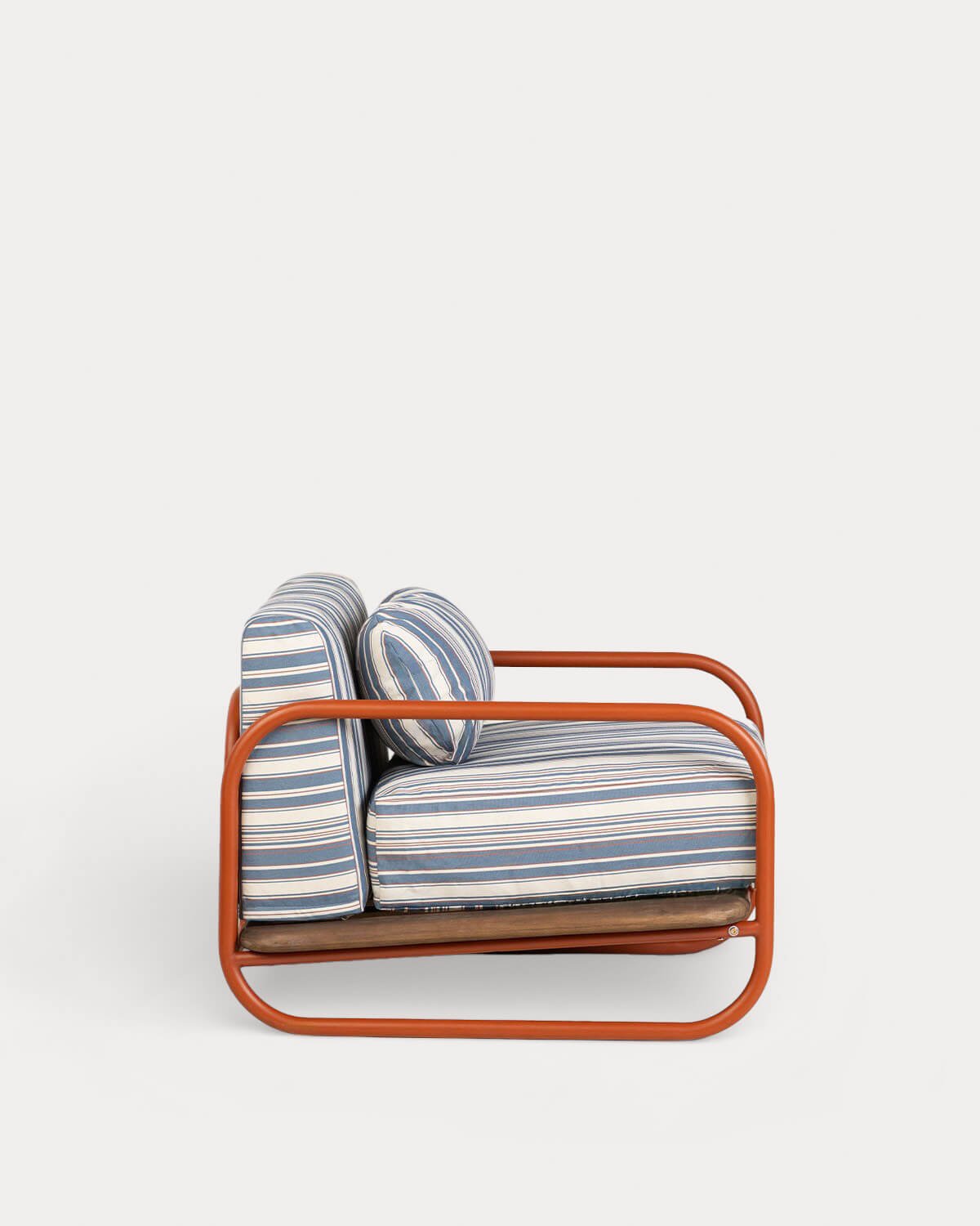 Pack 2 Sillones de Jardín de Metal y Tela Ahrus, imagen de galer&iacute;a 2