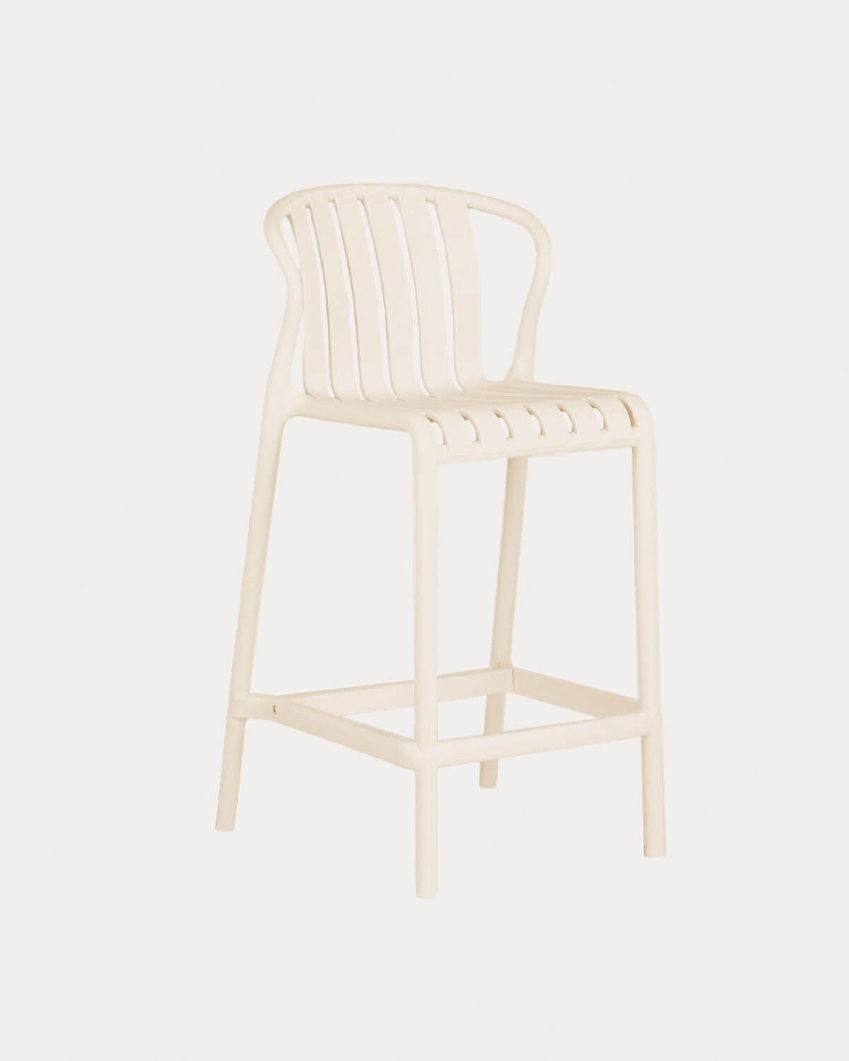 Taburete Alto de Exterior de Polipropileno (65 cm) Baztan, imagen de galer&iacute;a 1