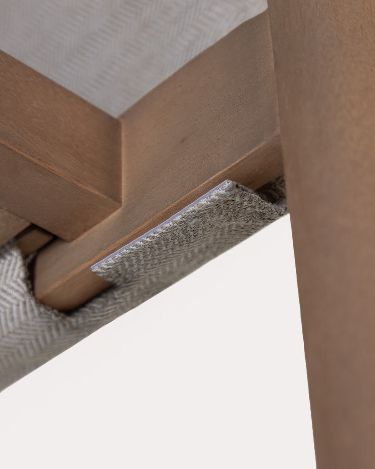 Pack 4 Sillas de Comedor de Madera de Eucalipto y Tela Clhoti, imagen de galer&iacute;a 7