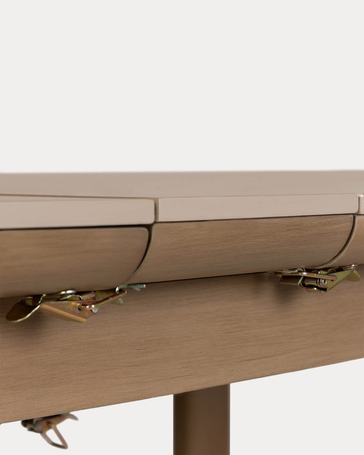 Mesa Extensible Rectangular de Exterior de Cemento y Madera de Acacia (225-330x100 cm) Ubel, imagen de galer&iacute;a 9